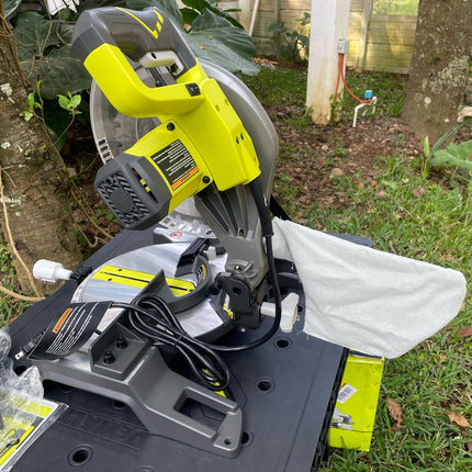 RYOBI Sierra Ingletadora compuesta de 10" con guía LED TS1346