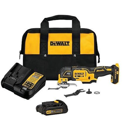 DEWALT MULTIHERRAMIENTA OSCILANTE, 20V MAX, BRUSHLESS DCS354Q1 (1 DCS354 + BATERIA 4AH + CARGADOR DCB115 + BOLSA) RETORNO
