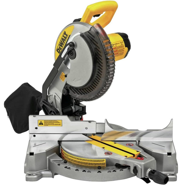 DEWALT Sierra Ingletadora de 10 pulgadas, 15 Amp. 5000RPM, 1600W DWS713