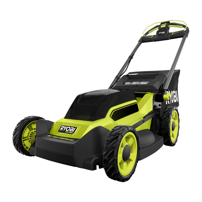 RYOBI Podadora autopropulsada (tracción en ruedas traseras) 40V, Cuchilla 20" RY401180