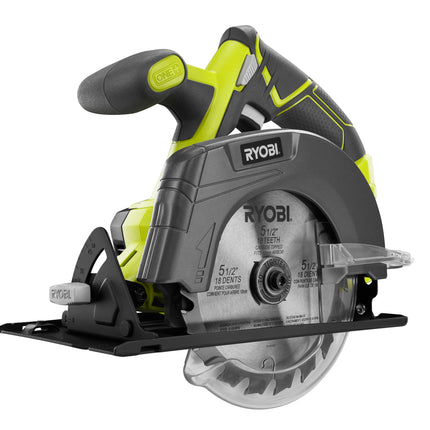 RYOBI Sierra circular inalámbrica ONE+ 18V, 5-1/2 (SOLO HERRAMIENTA) PCL500B