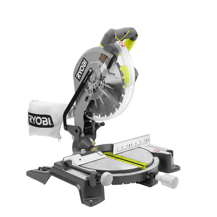 RYOBI Sierra Ingletadora compuesta de 10" con guía LED TS1346