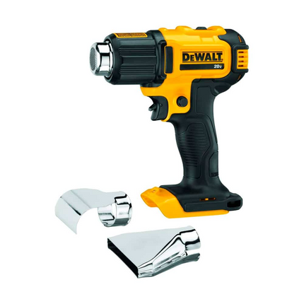DEWALT PISTOLA DE AIRE CALIENTE INALAMBRICA 20V, TEMPERATURA 530/288 GRADOS, GRATIS BATERIA DE 4AH DCE530B