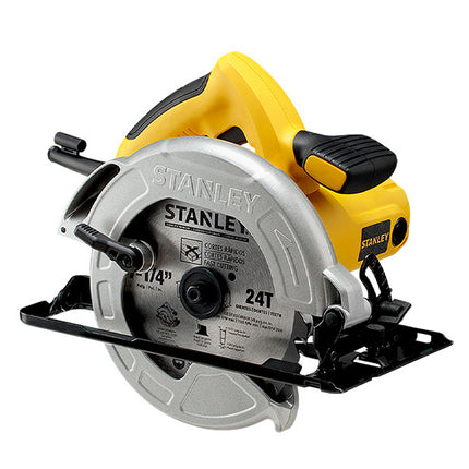 STANLEY Sierra circular de 7-1/4 pulgadas, 1600watts, con Disco de 24 dientes SC16-7757