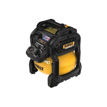 DEWALT Compresor de aire, 2.5 galones, inalámbrico de 20V, Motor Brushless, Incluye Bateria y Cargador DCC2520T1