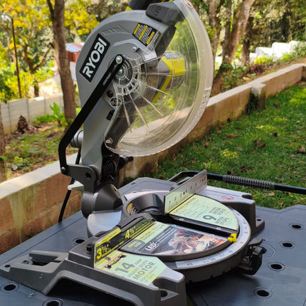 RYOBI Sierra ingletadora 10" 14 Amperios con led  TS1346 (USADA SIN CAJA)