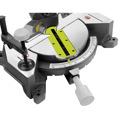 RYOBI Sierra Ingletadora compuesta de 9 Amp, 7-1/4" TS1144