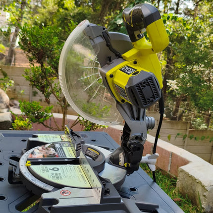 RYOBI Sierra ingletadora 10" 14 Amperios con led  TS1346 (USADA SIN CAJA)