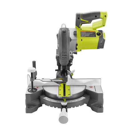 RYOBI Sierra Ingletadora compuesta de 9 Amp, 7-1/4" TS1144