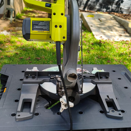 RYOBI Sierra ingletadora 10" 14 Amperios con led  TS1346 (USADA SIN CAJA)