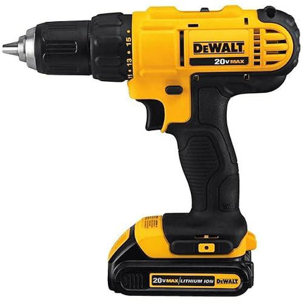 DEWALT Taladro/destornillador inalámbrico 20V MAX 1/2" DCD771C2
