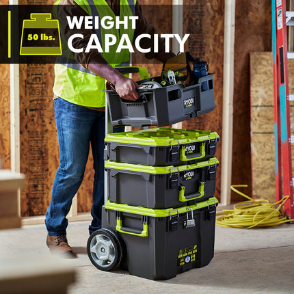 RYOBI Caja de herramientas apilable STM104