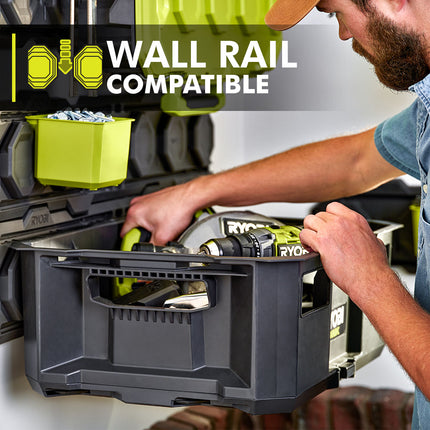 RYOBI Caja de herramientas apilable STM104
