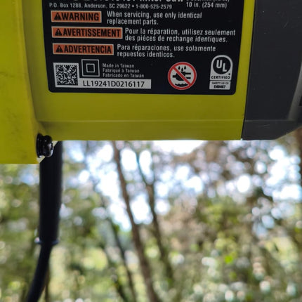 RYOBI Sierra ingletadora 10" 14 Amperios con led  TS1346 (USADA SIN CAJA)
