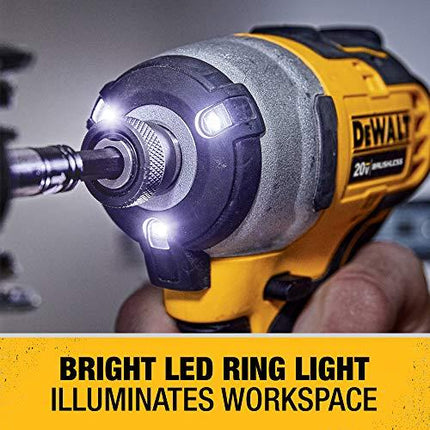 DEWALT Kit de taladro y destornillador de impacto inalámbricos 20V MAX DCK278C2