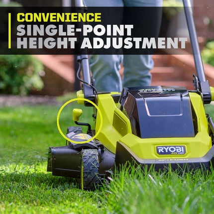 RYOBI Podadora de empuje de 20" Motor Brushless, 40V HP RY401170