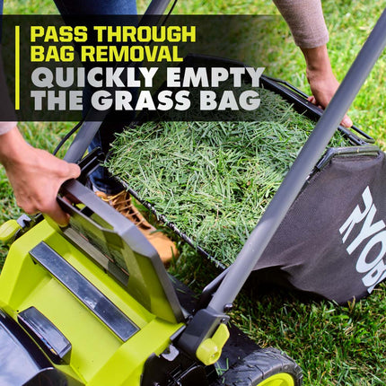 RYOBI Podadora autopropulsada (tracción en ruedas traseras) 40V, Cuchilla 20" RY401180