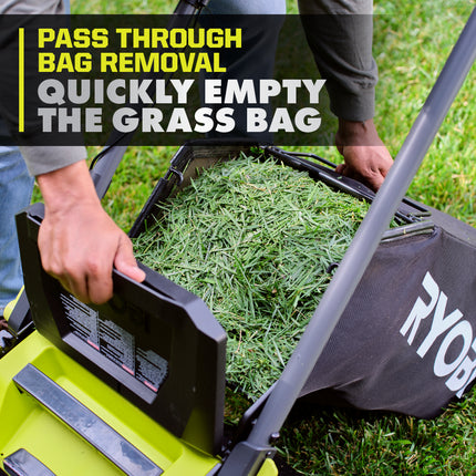 RYOBI Podadora de empuje de 20" Motor Brushless, 40V HP RY401170