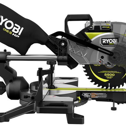RYOBI Sierra Ingletadora Inalámbrica Brushless ONE+ 18V, 10" Deslizante PBLMS01K