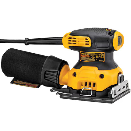LIJADORA DE PALMA DEWALT 1/4 DE HOJA, ORBITAL DWE6411-B3