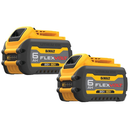 DEWALT Bateria FLEXVOLT 20V/60V 6AH original DCB606 COMBO 2 BATERIAS
