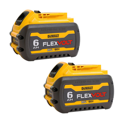 DEWALT Bateria FLEXVOLT 20V/60V 6AH original DCB606 COMBO 2 BATERIAS